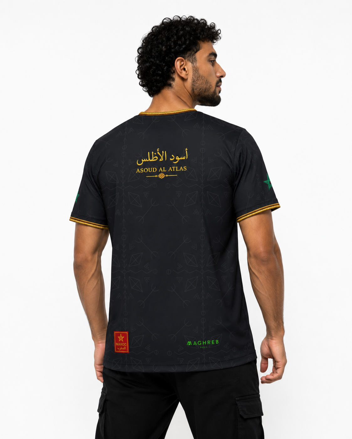 Maillot Maroc - Edition héritage 2026 (Noir)