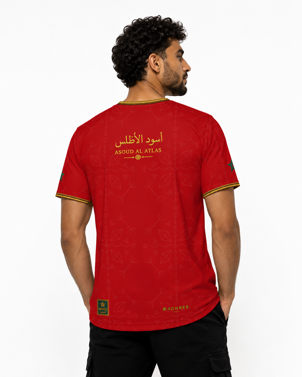 Maillot Maroc - Edition héritage 2026 (Rouge)