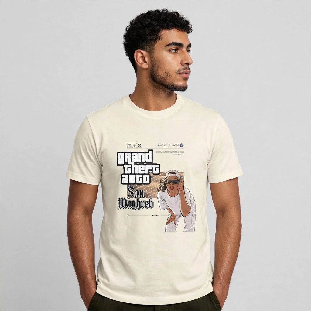 T-Shirt GTA San Maghreb - Beige