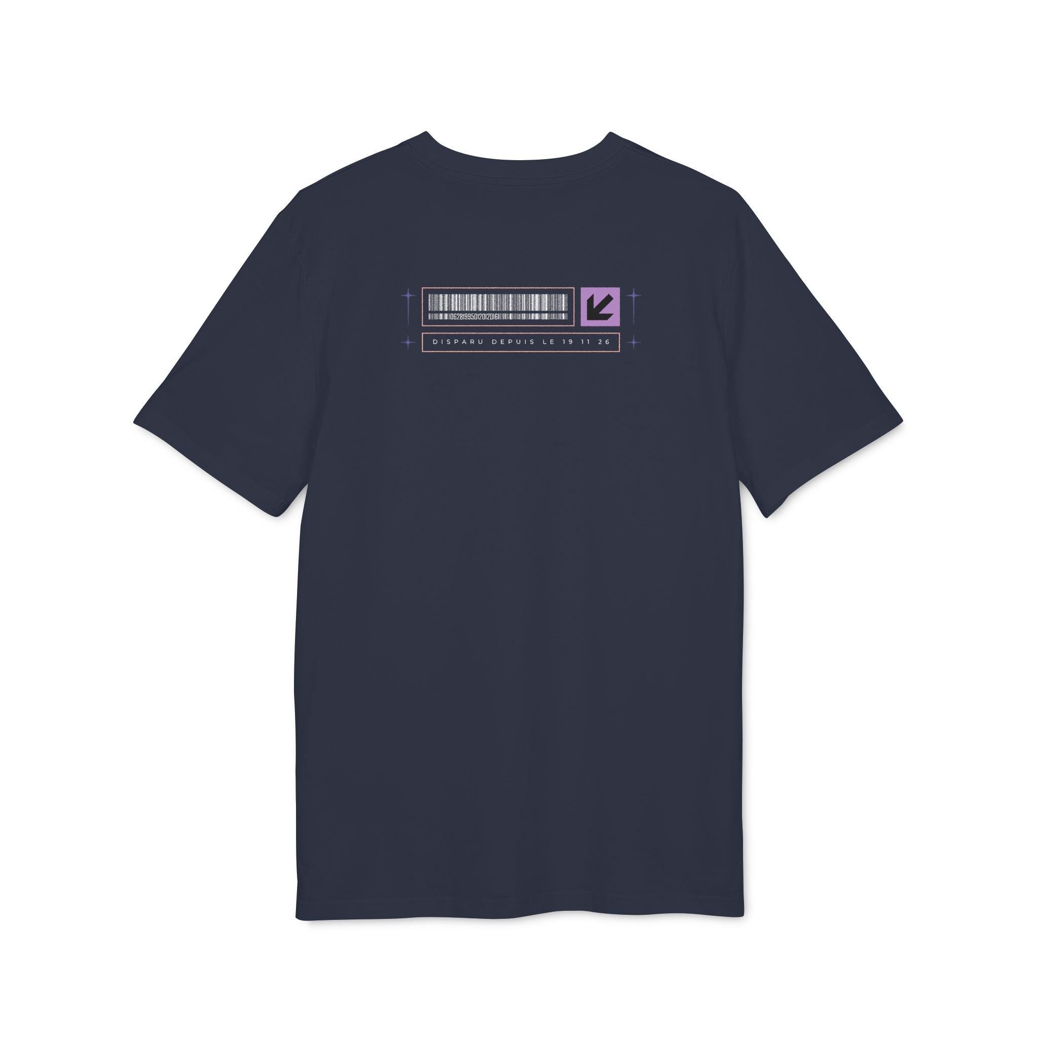 Copy of T-Shirt GTA Humour Wanted - Blue Navy