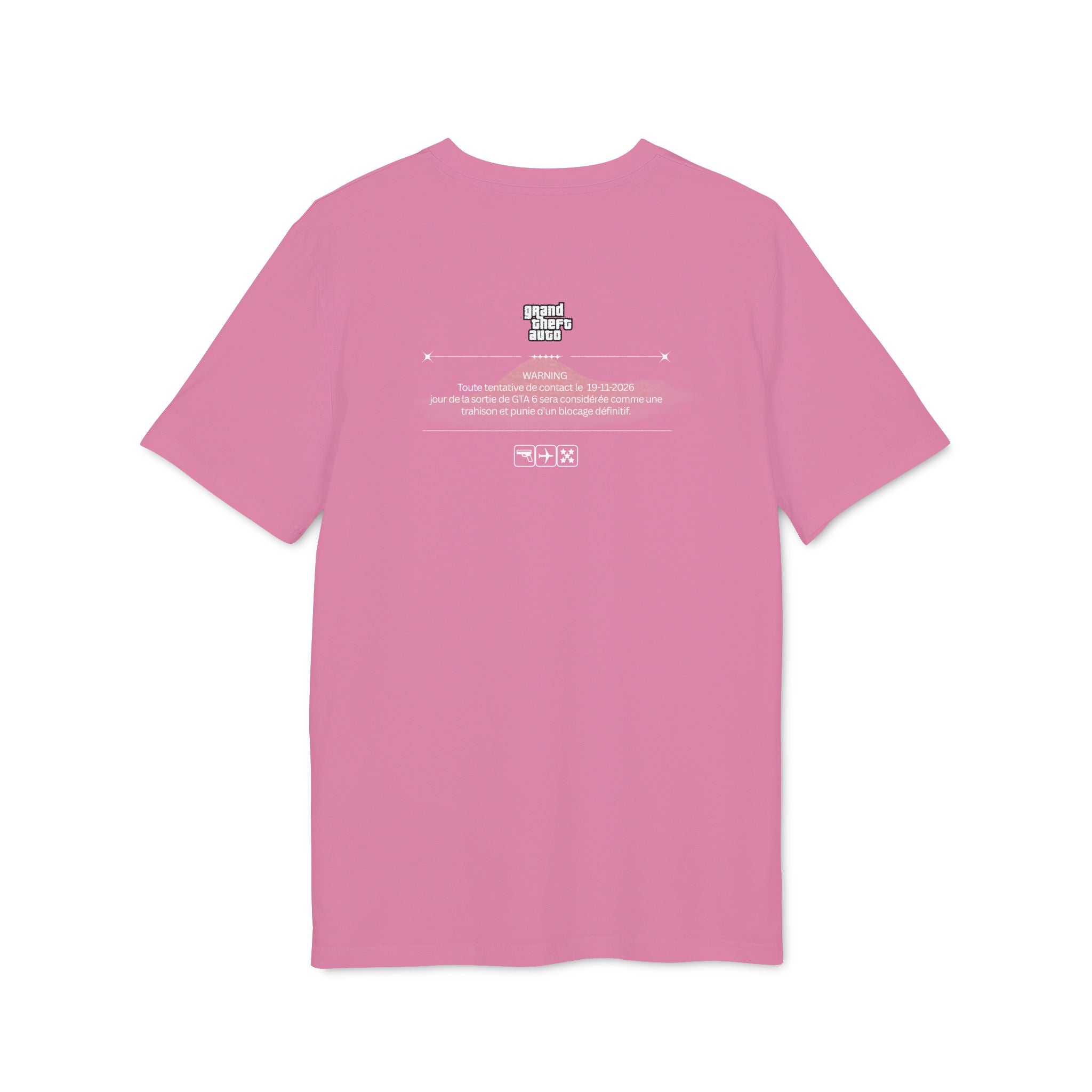 T-Shirt GTA San Maghreb - Pink