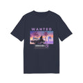 Copy of T-Shirt GTA Humour Wanted - Blue Navy